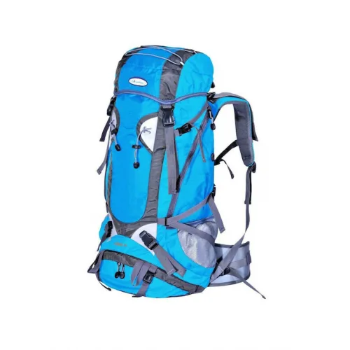 Campus Aspen Ορειβατικό Σακίδιο 55lt Αδιάβροχο Γαλάζιο/Μαύρο