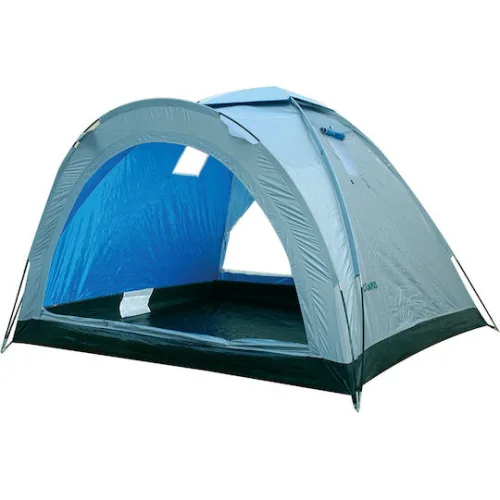 Campus Καλοκαιρινή Σκηνή Camping Igloo Μπλε για 4 Άτομα 210x210x150εκ.