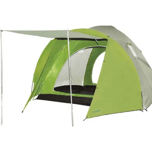 Campus Καλοκαιρινή Σκηνή Camping Igloo Γκρι με Διπλό Πανί για 5 Άτομα 240x240x175εκ.