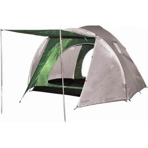 Campus Καλοκαιρινή Σκηνή Camping Igloo Γκρι με Διπλό Πανί για 5 Άτομα 240x240x175εκ.