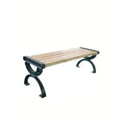 Παγκάκι Εξωτερικού Χώρου Μαντεμένιο 152x40x38cm