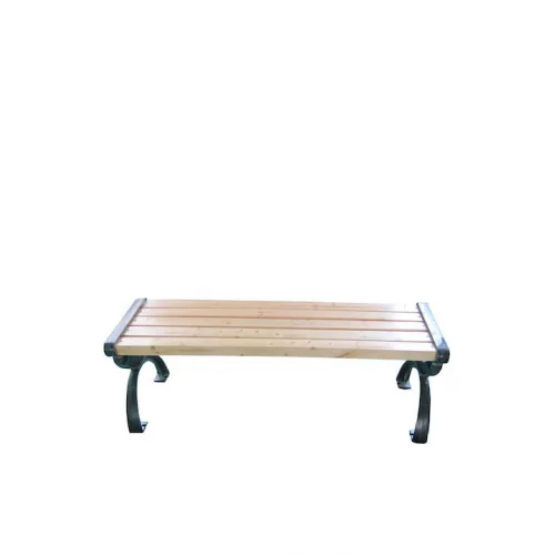 Παγκάκι Εξωτερικού Χώρου Μαντεμένιο 152x40x38cm