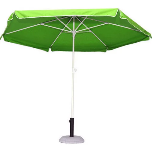 Campus Σπαστή Ομπρέλα Θαλάσσης Διαμέτρου 2.5m με UV Προστασία Green