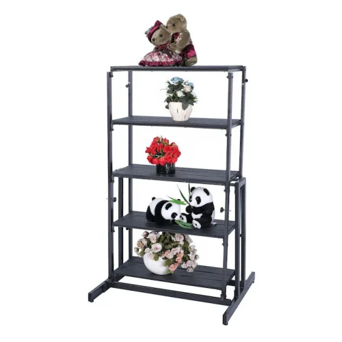 Μεταλλικό Τραπέζι Catering Εξωτερικού Χώρου Πτυσσόμενο Καφέ 147.5x76.5x73.6εκ.