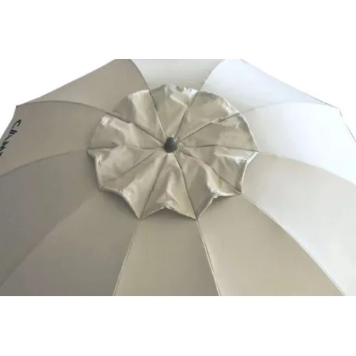 Campus Σπαστή Ομπρέλα Θαλάσσης Αλουμινίου Διαμέτρου 2m Λευκή