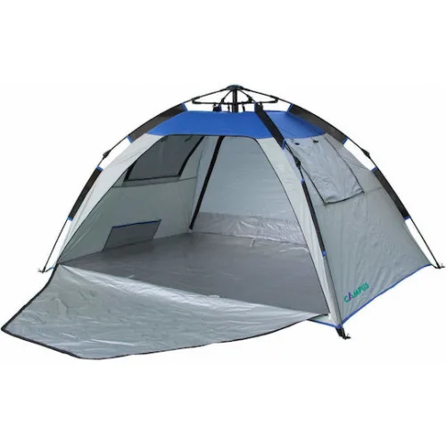 Velco Bahamas Σκηνή Παραλίας Pop Up 2 ατόμων Ατόμων Γκρι 140εκ.