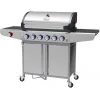Campfire Ψησταριά Υγραερίου Σχάρας 73x40εκ. με 6 Εστίες 2.5kW και Πλαϊνό Μάτι