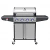 Campfire Ψησταριά Υγραερίου Σχάρας 63x40εκ. με 4 Εστίες 3.2kW και Πλαϊνό Μάτι