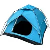 Campus Twin Αυτόματη Καλοκαιρινή Σκηνή Camping Igloo Μπλε για 4 Άτομα 210x210x150εκ.