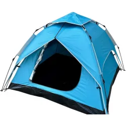 Campus Twin Αυτόματη Καλοκαιρινή Σκηνή Camping Igloo Μπλε για 4 Άτομα 210x210x150εκ. Campus Twin Αυτόματη Καλοκαιρινή Σκηνή Camping Igloo Μπλε για 4 Άτομα 210x210x150εκ.