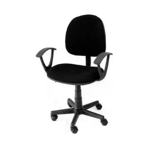 Καρέκλα Γραφείου με Ανάκλιση Μαύρη Velco
