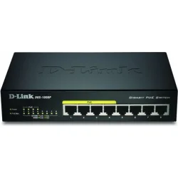 D-Link DGS-1008P Unmanaged L2 PoE Switch με 8 Θύρες Gigabit (1Gbps) Ethernet