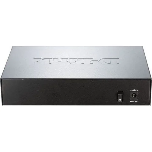 D-Link DGS-1008P Unmanaged L2 PoE Switch με 8 Θύρες Gigabit (1Gbps) Ethernet