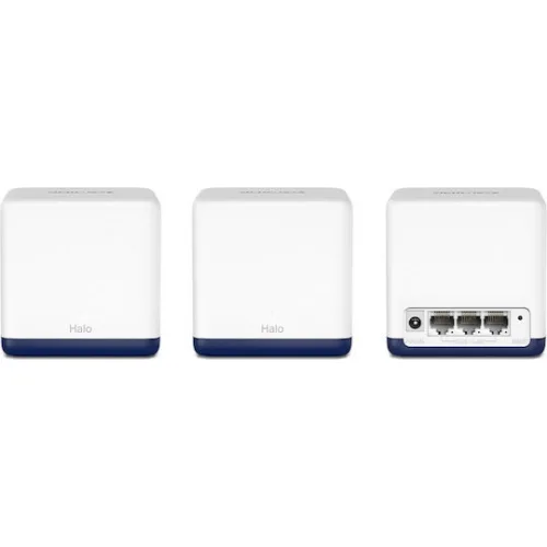 Mercusys H50G v1 WiFi Mesh Network Access Point Wi‑Fi 5 Dual Band (2.4 & 5GHz) σε Τριπλό Kit