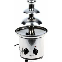 Clatronic SKB 3248 Συντριβάνι Σοκολάτας με 3 Επίπεδα 500gr Ασημί