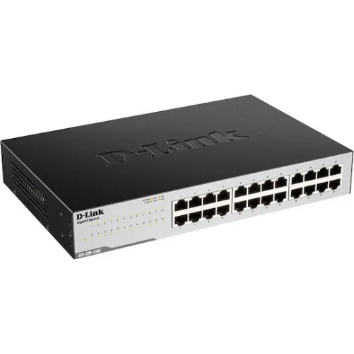 D-Link GO-SW-24G Unmanaged L2 Switch με 24 Θύρες Gigabit (1Gbps) Ethernet D-Link GO-SW-24G Unmanaged L2 Switch με 24 Θύρες Gigabit (1Gbps) Ethernet