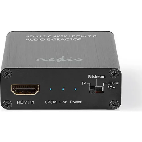 Nedis Μετατροπέας HDMI female σε 3.5mm / HDMI / Toslink female 1τμχ VEXT3470AT