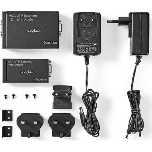 Nedis CREP5930BK VGA Audio Extender CREP5930BK