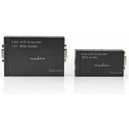 Nedis CREP5930BK VGA Audio Extender CREP5930BK