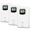 Life Continental Quad Display 221-0191 Ασύρματος Μετεωρολογικός Σταθμός Ψηφιακός Επιτραπέζιος / Επίτοιχος Μαύρος