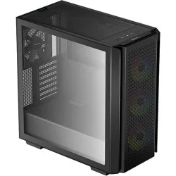 Deepcool CG560 Gaming Midi Tower Κουτί Υπολογιστή με Πλαϊνό Παράθυρο Μαύρο