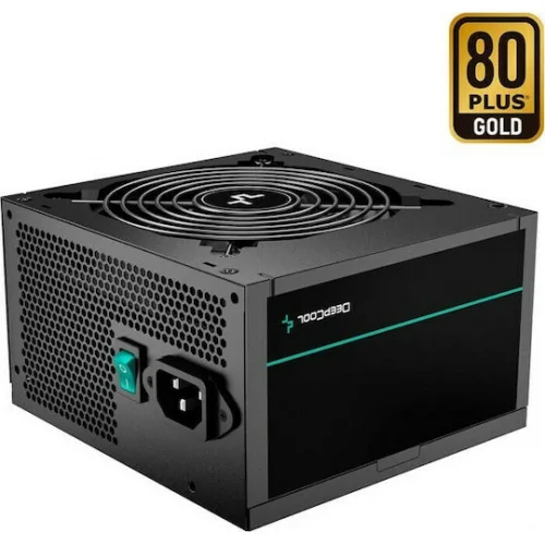 Deepcool PM500D 500W Μαύρο Τροφοδοτικό Υπολογιστή Full Wired 80 Plus Gold