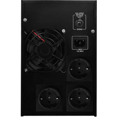 NOD U-3000 UPS Line-Interactive 3000VA 1800W με 3 Schuko Πρίζες NOD U-3000 UPS Line-Interactive 3000VA 1800W με 3 Schuko Πρίζες