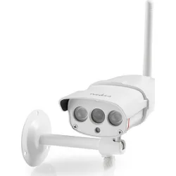 Nedis WIFICO030CWT IP Κάμερα Παρακολούθησης Wi-Fi Full HD 1080p Αδιάβροχη με Φακό 2.8mm