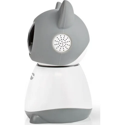 Nedis WIFICI30CGY IP Κάμερα Παρακολούθησης Wi-Fi Full HD 1080p με Αμφίδρομη Επικοινωνία και Φακό 3.6mm