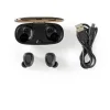 Nedis HPBT5052BK In-ear Bluetooth Handsfree Ακουστικά με Θήκη Φόρτισης Μαύρα