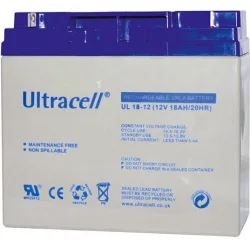 Ultracell UL 18-12 Μπαταρία UPS με Χωρητικότητα 18Ah και Τάση 12V Ultracell UL 18-12 Μπαταρία UPS με Χωρητικότητα 18Ah και Τάση 12V