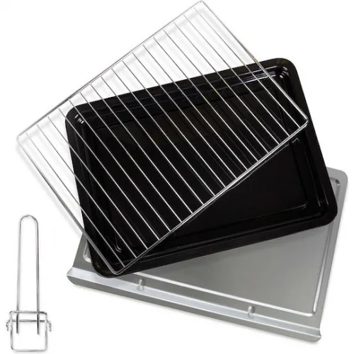 Life Ηλεκτρικό Φουρνάκι 38lt με 2 Εστίες και Αέρα