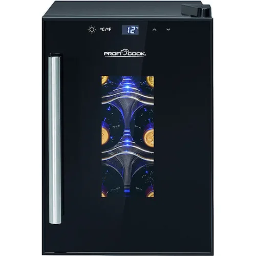 Profi Cook PC-WK 1230 Επαγγελματικό Ψυγείο Κρασιών 17lt με Θερμοκρασία Λειτουργίας +11°C / +18°C Π24.6 x Β50 x Υ39.5εκ.