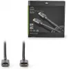 Nedis HDMI 2.0 Braided Cable HDMI male - HDMI male 10m Gun Metal Grey