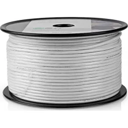 Nedis Καλώδιο Ομοαξονικό 4G/LTE-Proof 100m Λευκό (CSBR4050WT1000)