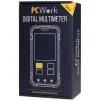 Pcwork PCW02B Ψηφιακό Πολύμετρο Τσέπης True RMS με Μέτρηση AC / DC / Αντίστασης / Χωρητικότητας / Θερμοκρασίας True RMS Smart