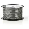 Nedis Καλώδιο Μικροφώνου 2x 0.125mm² 100m Γκρι (COTR15011GY100)