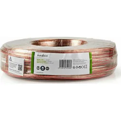 Nedis 2x1.5mm Cable Ατερμάτιστο - Ατερμάτιστο 100m (CAGW1500TR1000)