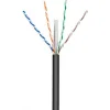 Goobay U/UTP Cat.6 Καλώδιο Δικτύου Ethernet 100m Μαύρο 6τμχ