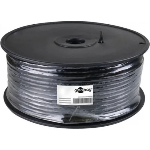 Goobay U/UTP Cat.6 Καλώδιο Δικτύου Ethernet 100m Μαύρο 6τμχ