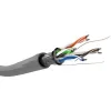 Goobay F/UTP Cat.5e Καλώδιο Δικτύου Ethernet χωρίς ακροδέκτες 305m Γκρι 1τμχ