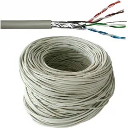 Goobay S/FTP Cat.6 Καλώδιο Δικτύου Ethernet χωρίς ακροδέκτες 305m Λευκό 6τμχ Goobay S/FTP Cat.6 Καλώδιο Δικτύου Ethernet χωρίς ακροδέκτες 305m Λευκό 6τμχ