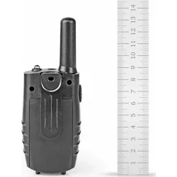 Nedis WLTK0800BK Ασύρματος Πομποδέκτης PMR με Μονόχρωμη Οθόνη Σετ 2τμχ