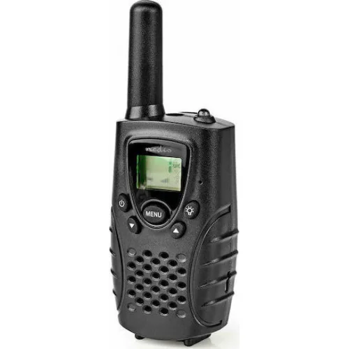 Nedis WLTK0800BK Ασύρματος Πομποδέκτης PMR με Μονόχρωμη Οθόνη Σετ 2τμχ