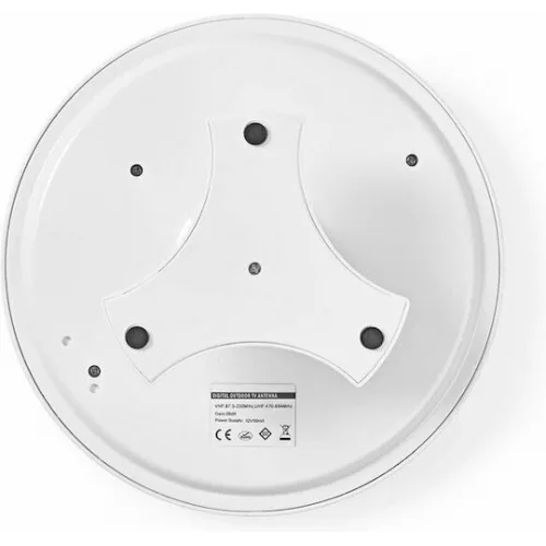 Nedis ANOR5003BK700 Εξωτερική Κεραία Τηλεόρασης (Απαιτεί Τροφοδοσία) Λευκή