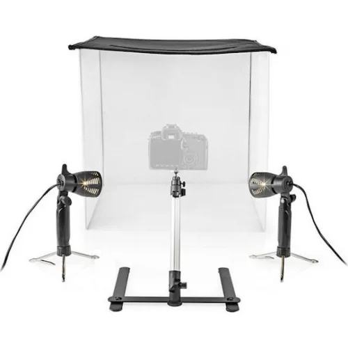 Nedis Photo Box Φωτιζόμενο με Πολλαπλά Backround 60x60x60cm