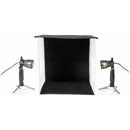 Nedis Photo Box Φωτιζόμενο με Πολλαπλά Backround 60x60x60cm