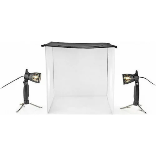Nedis Photo Box Φωτιζόμενο με Πολλαπλά Backround 60x60x60cm