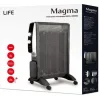 Life Magma Θερμοπομπός Δαπέδου 2000W Mica 55x62cm