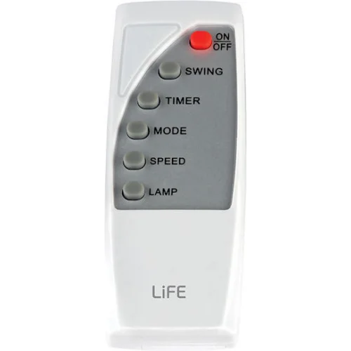Life Mistral Ανεμιστήρας Ορθοστάτης 50W Διαμέτρου 40cm με Τηλεχειριστήριο